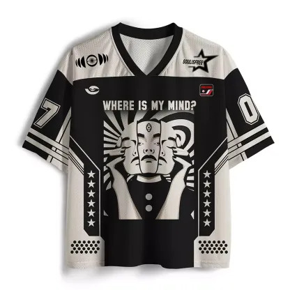 Personalized Where is My Brain Mesh Jersey