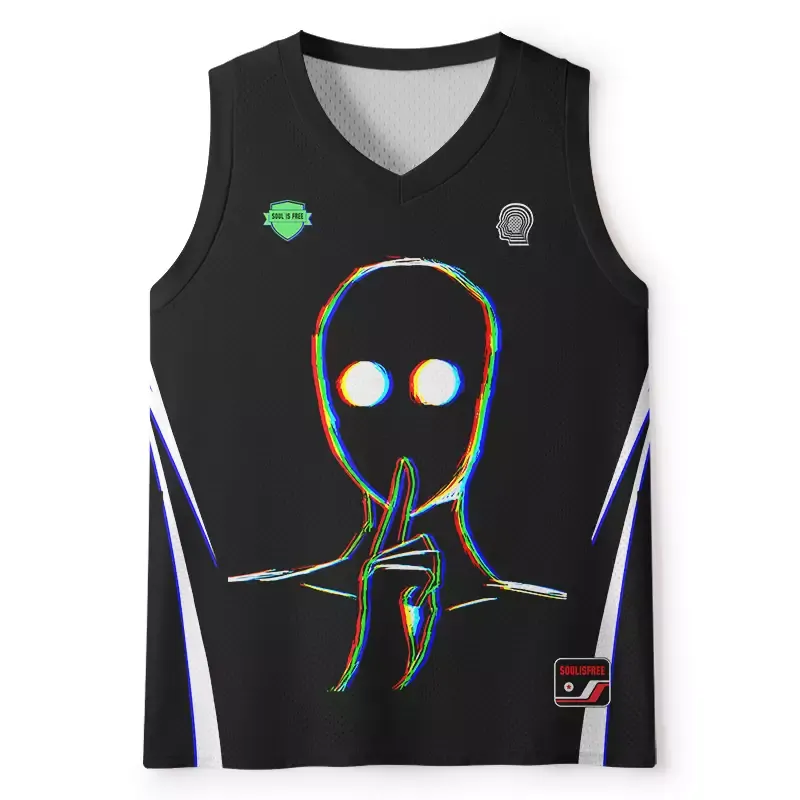 Designed Soulisfree Reminder Of Strangers Mesh Tank