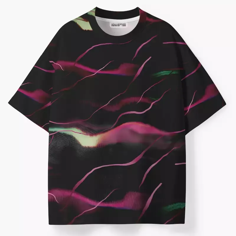 Soulisfree Neon Northern Lights ECO‑PERF Graphic Tee