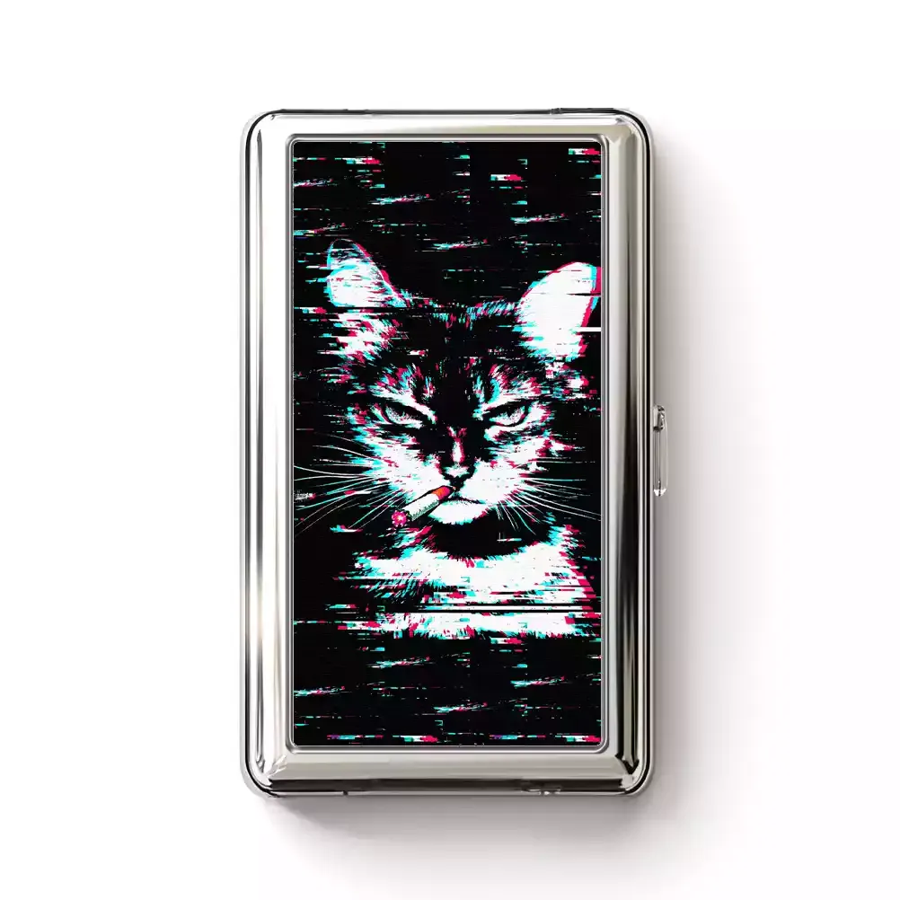 Designed Soulisfree Break the Pattern Metal Pocket Case