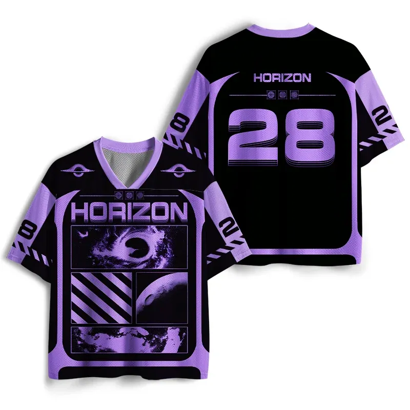 Soulisfree Edge of the Known Parallel Horizon Mesh Jersey