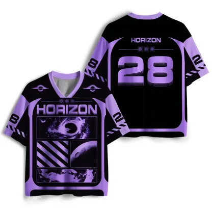 Soulisfree Edge of the Known Parallel Horizon Mesh Jersey
