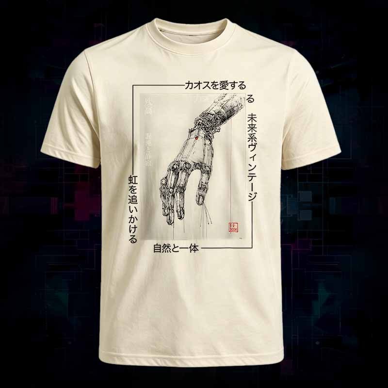 Soulisfree Cyberpunk Mechanical Hand Classic Tee