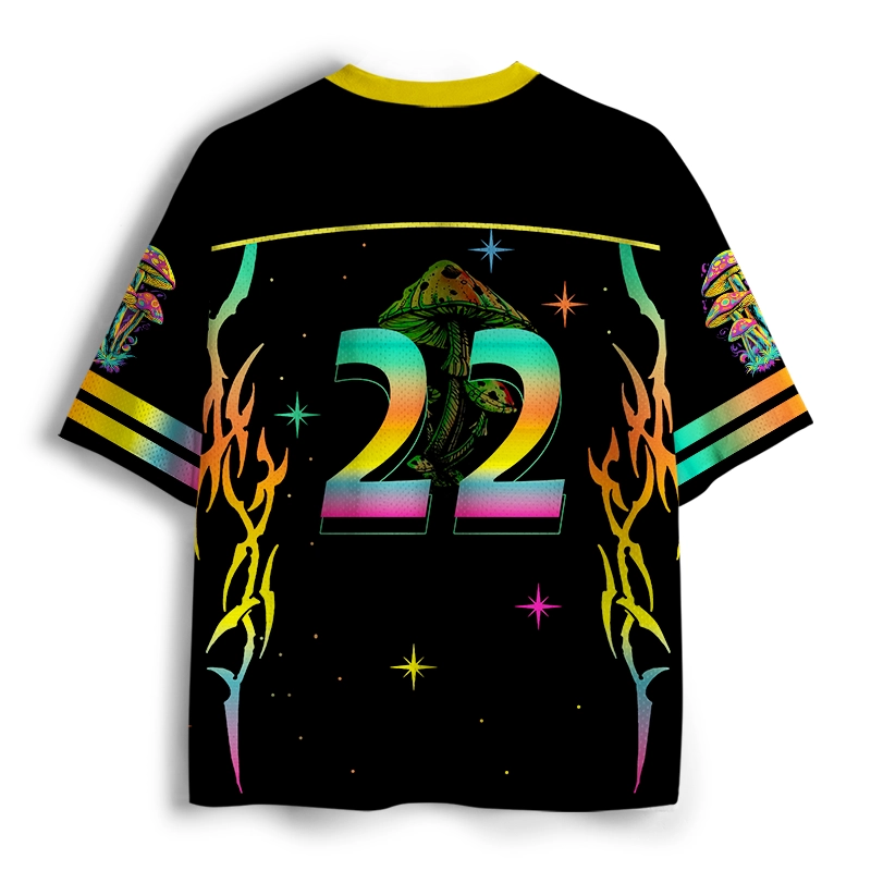 Soulisfree Neon Mind Garden Mesh Jersey