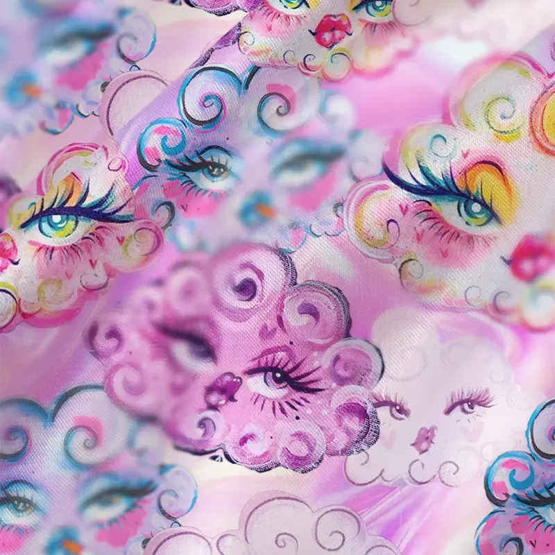 Soulisfree Psychic Grace Occult Satin Mini Dress