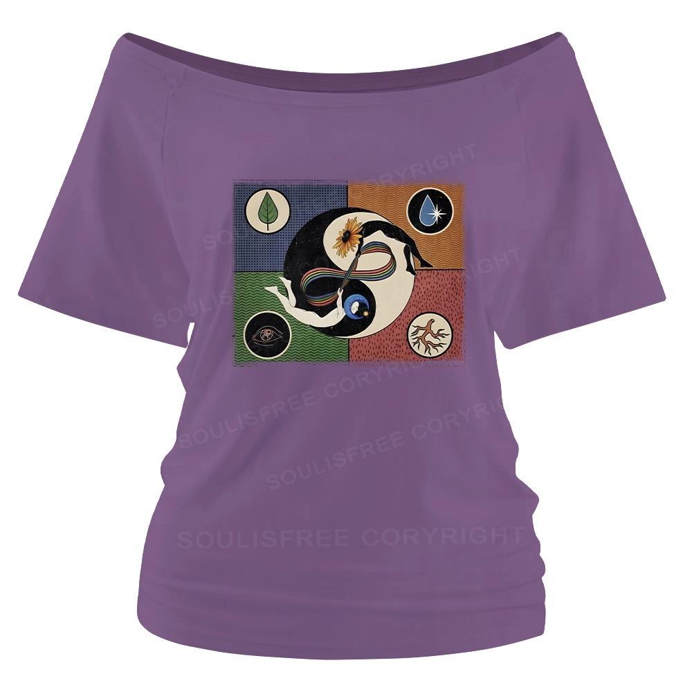 Day Or Night Off Shoulder Top