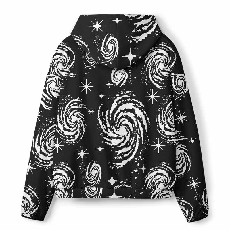 Soulisfree Galactic Swirl: A Cosmic Journey All-Over Print Hoodie