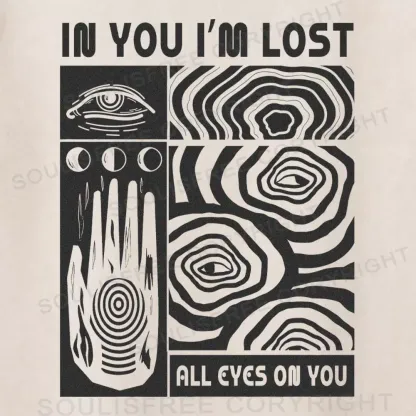 IN YOU I'M LOST Washed T-shirt