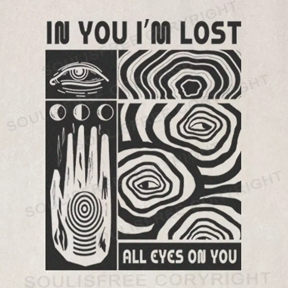 IN YOU I'M LOST Washed Tank Tops