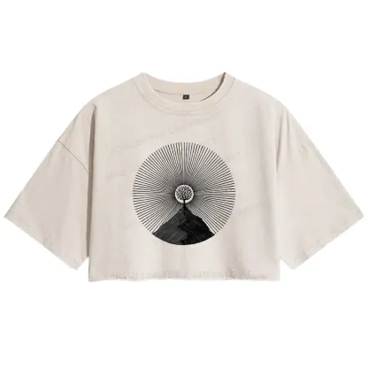Your Mountain Washed Crop T-shirt