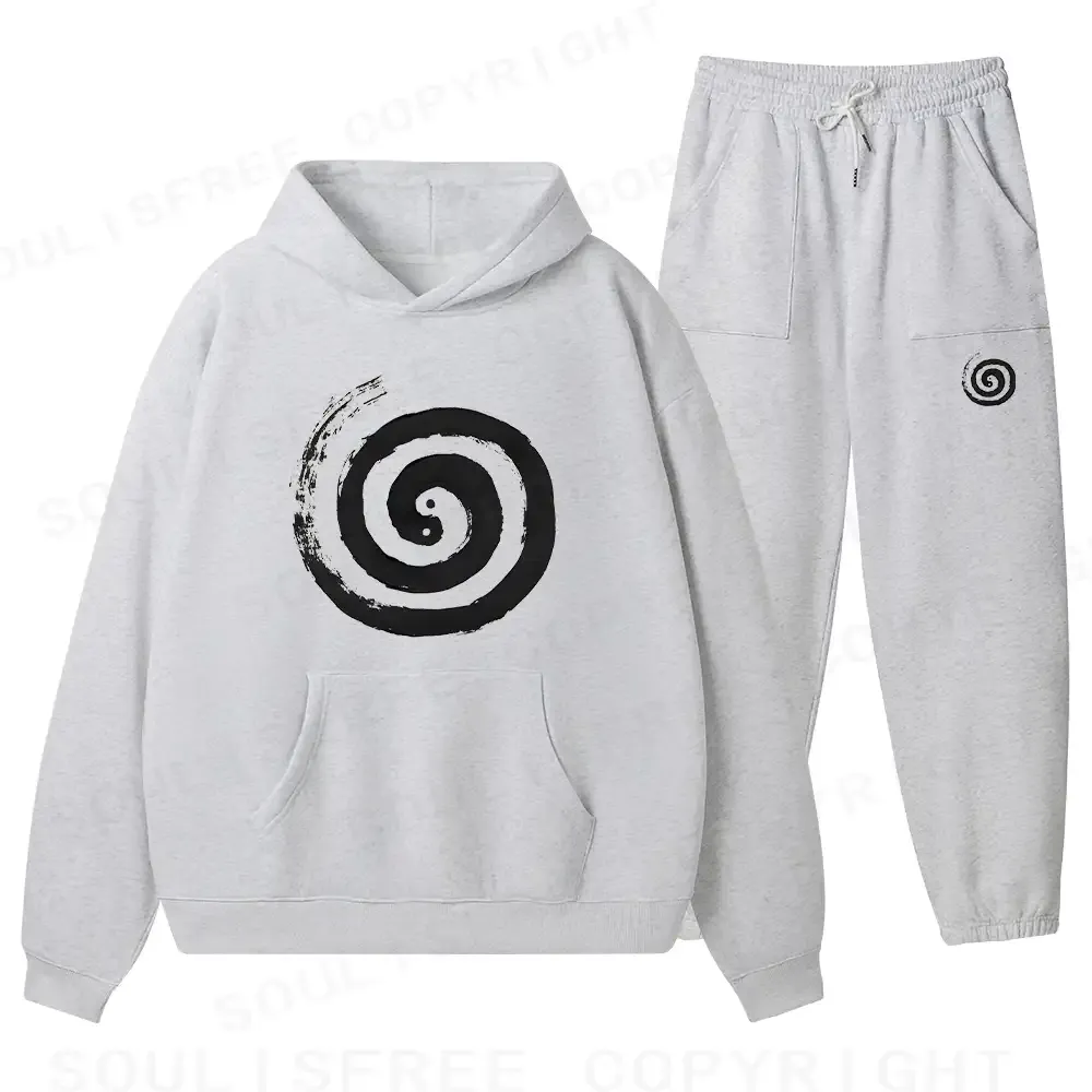 The Cycle Of LifeFleece Hoodie Set