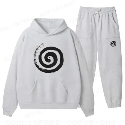 The Cycle Of LifeFleece Hoodie Set