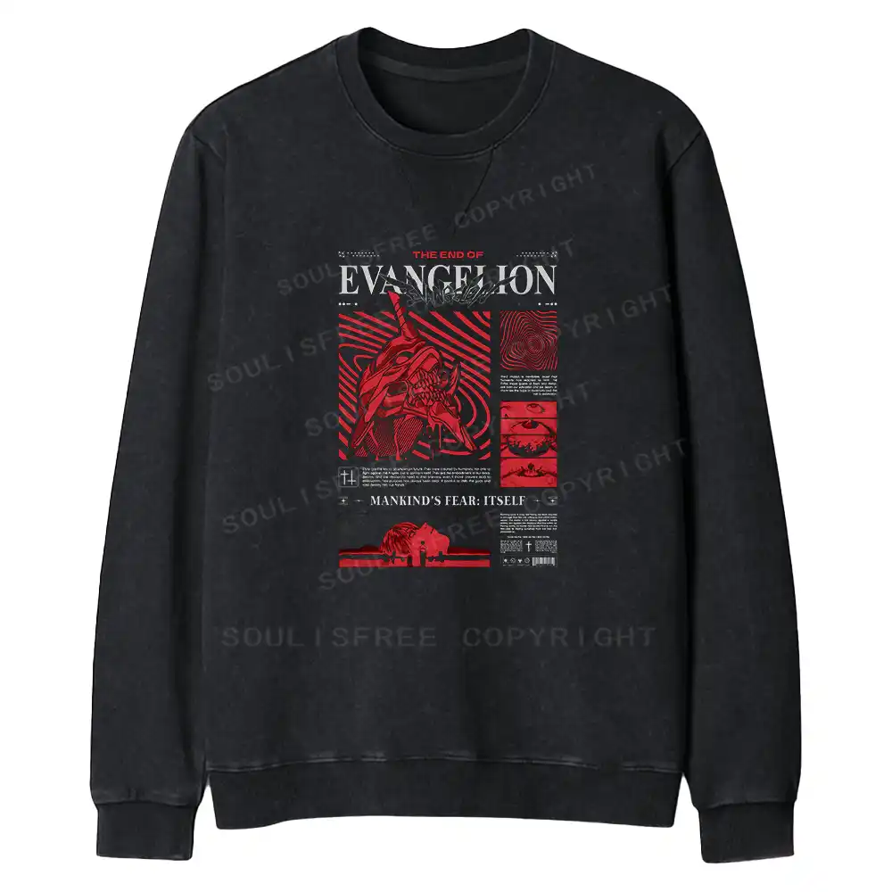 Human Fear: The Ego Fit Washed Sweatshirt