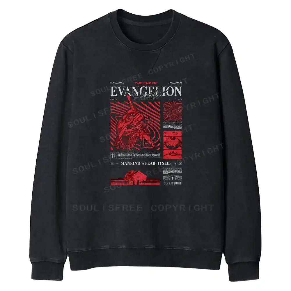 Human Fear: The Ego Fit Washed Sweatshirt
