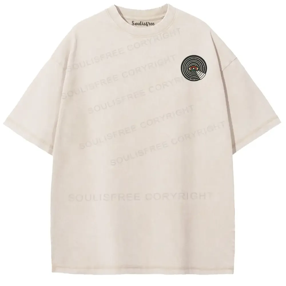 Comic Vision Washed Space T-shirt