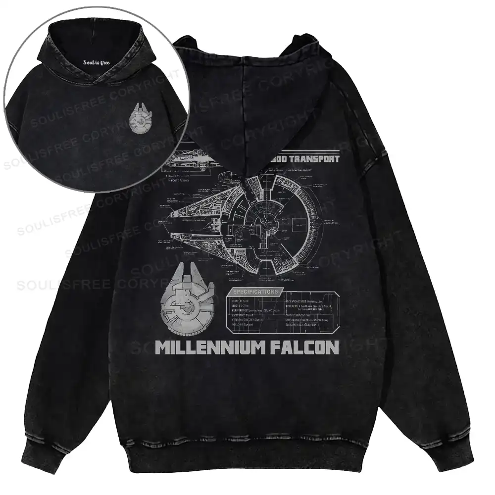 Top Secret Washed Hoodie