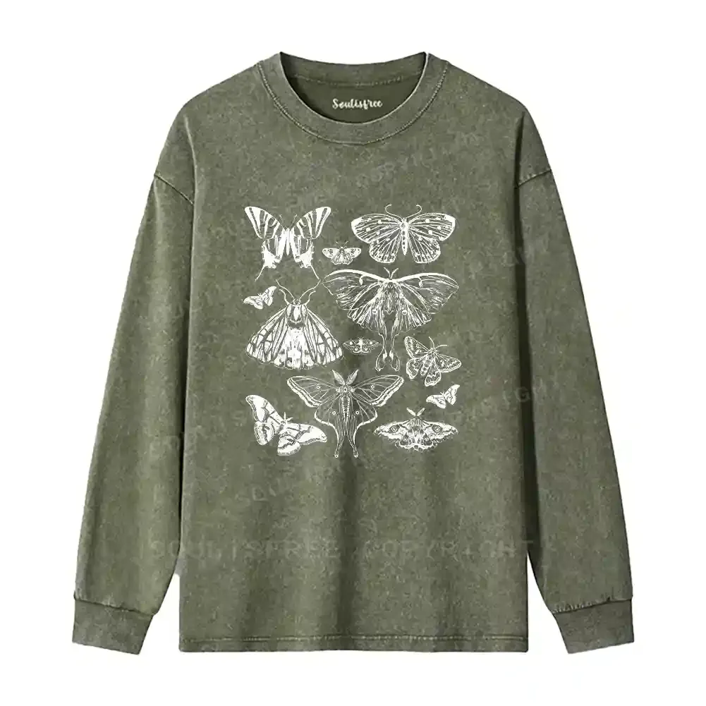 Wings of Change Washed Long Sleeve Shirt