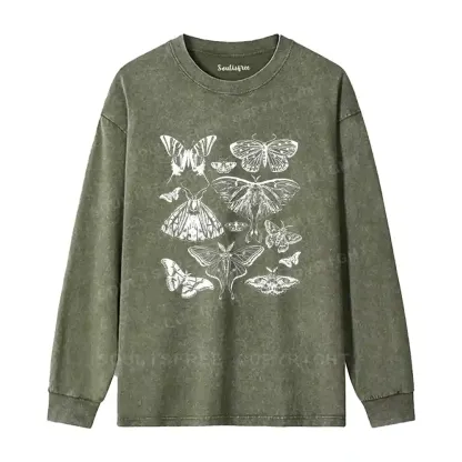 Wings of Change Washed Long Sleeve Shirt