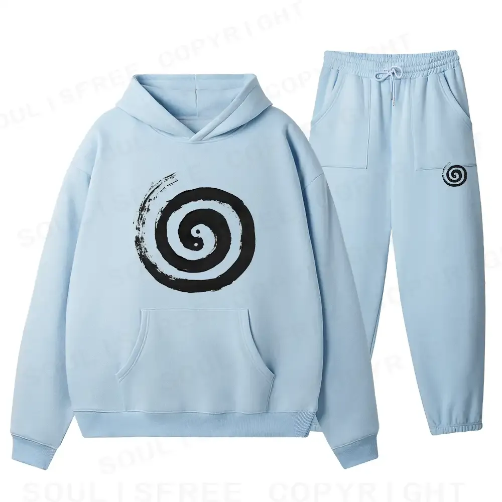 The Cycle Of LifeFleece Hoodie Set