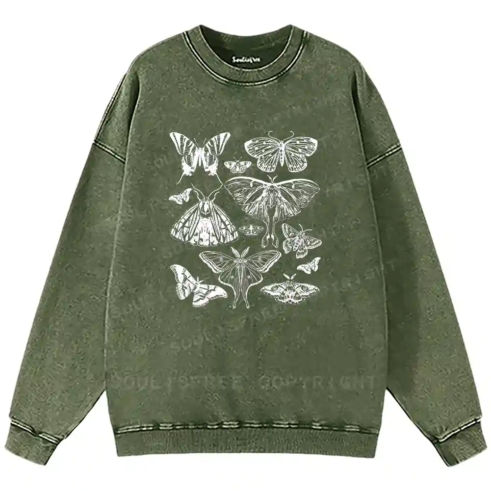 Wings of Change Washed Sweatshirts