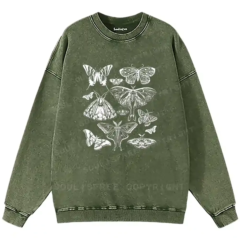 Wings of Change Washed Sweatshirts