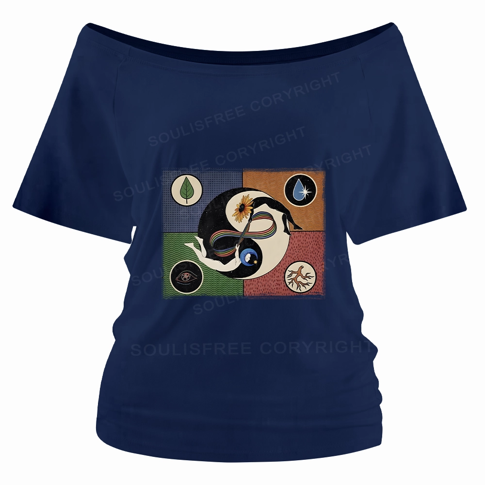 Day Or Night Off Shoulder Top