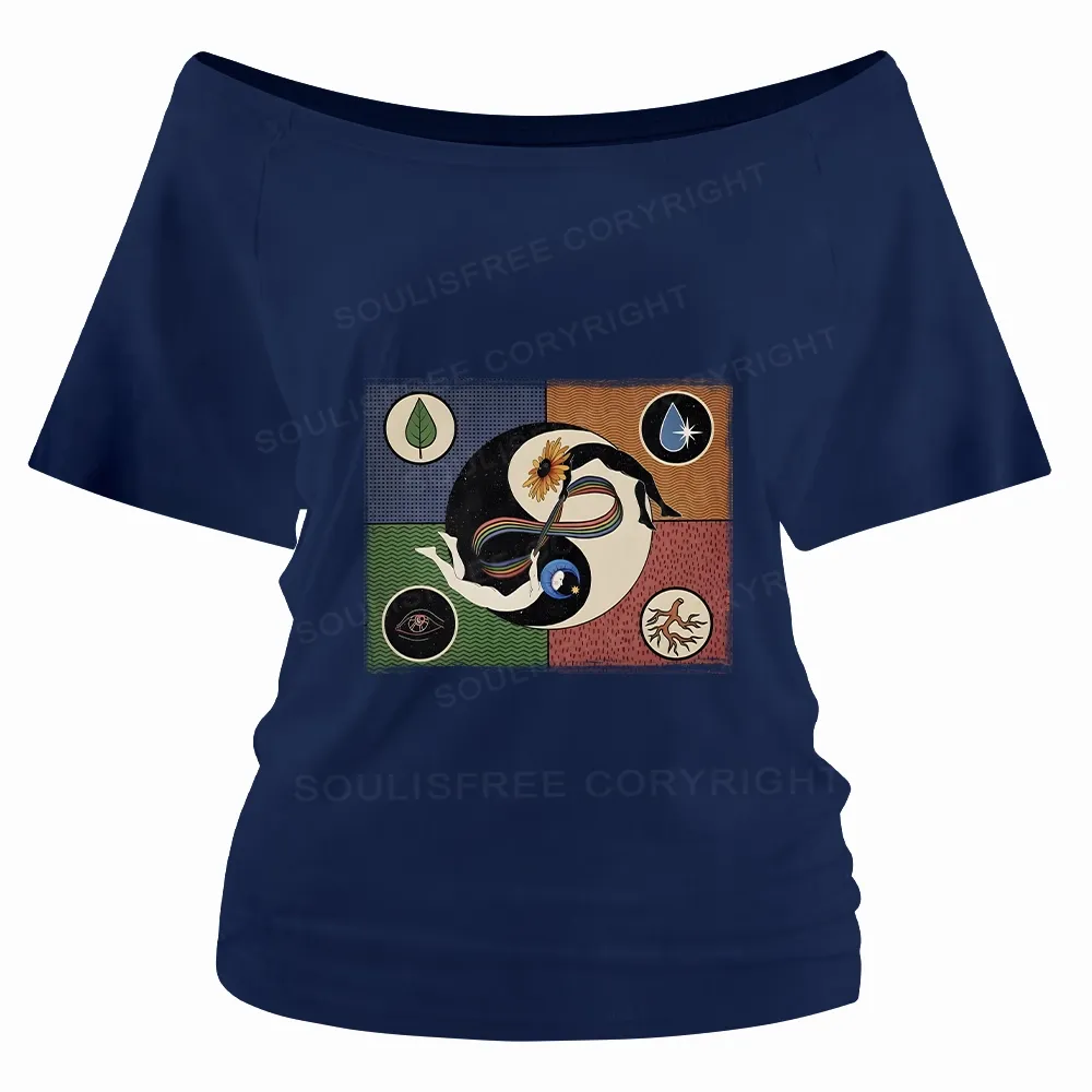 Day Or Night Off Shoulder Top