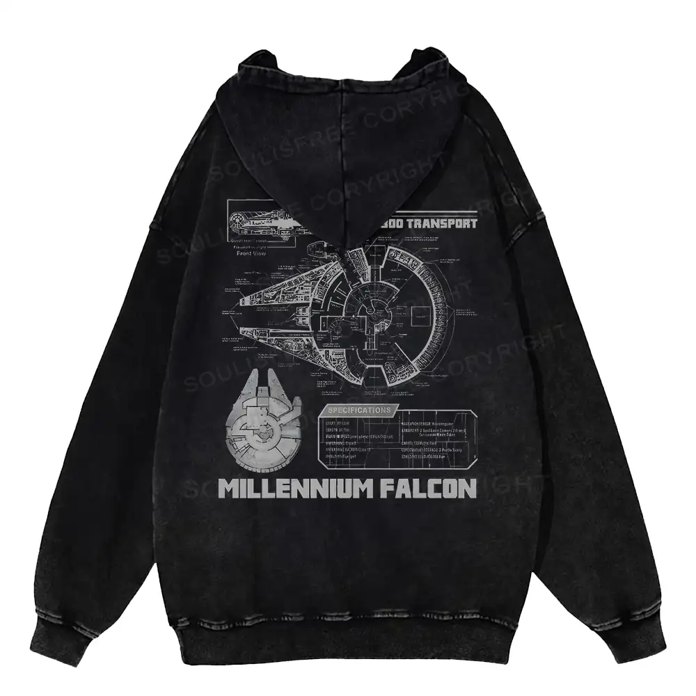 Top Secret Washed Hoodie