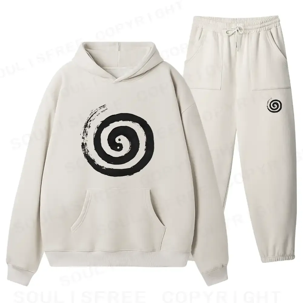 The Cycle Of LifeFleece Hoodie Set