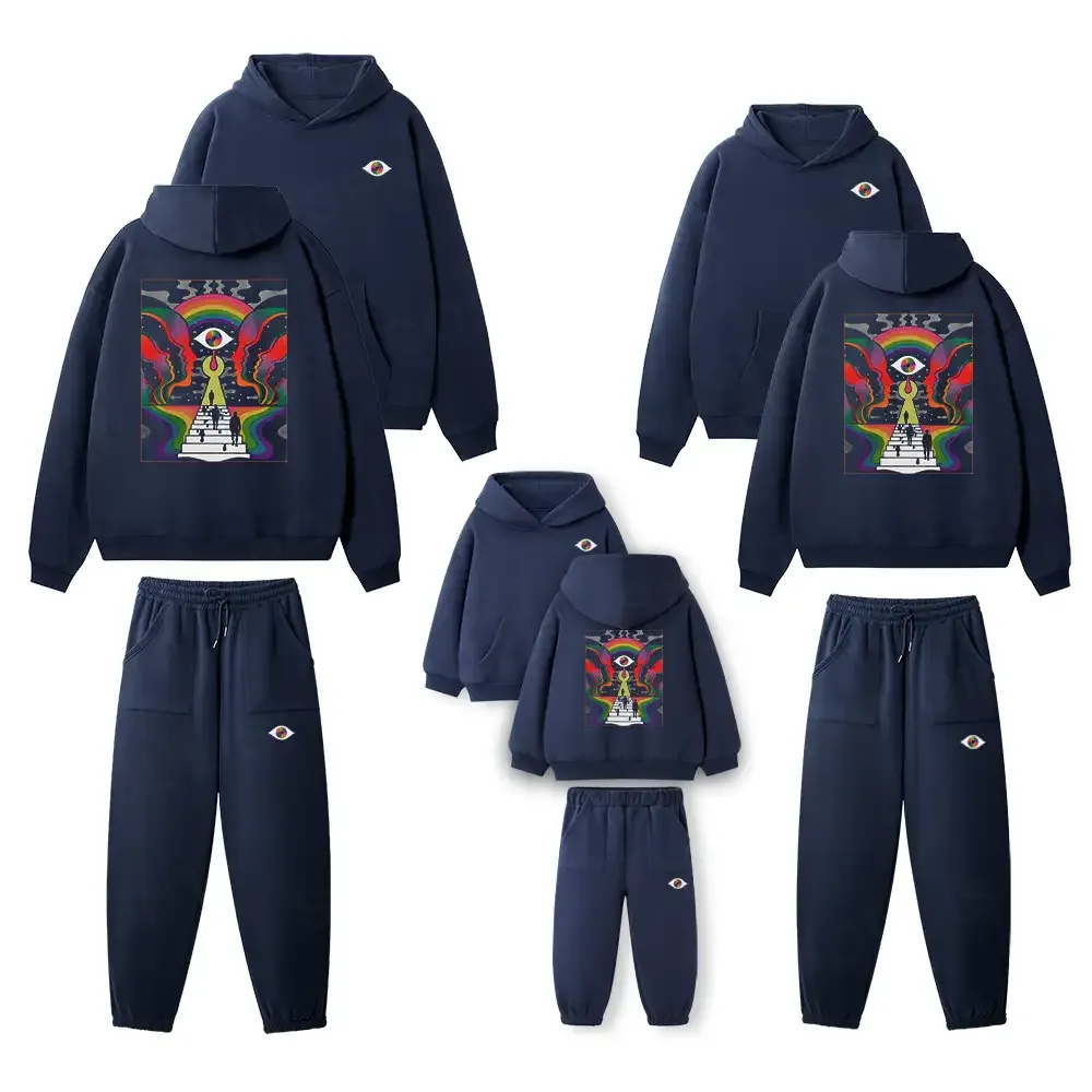 Designed Step Into the Mind Fleece Hoodie Set