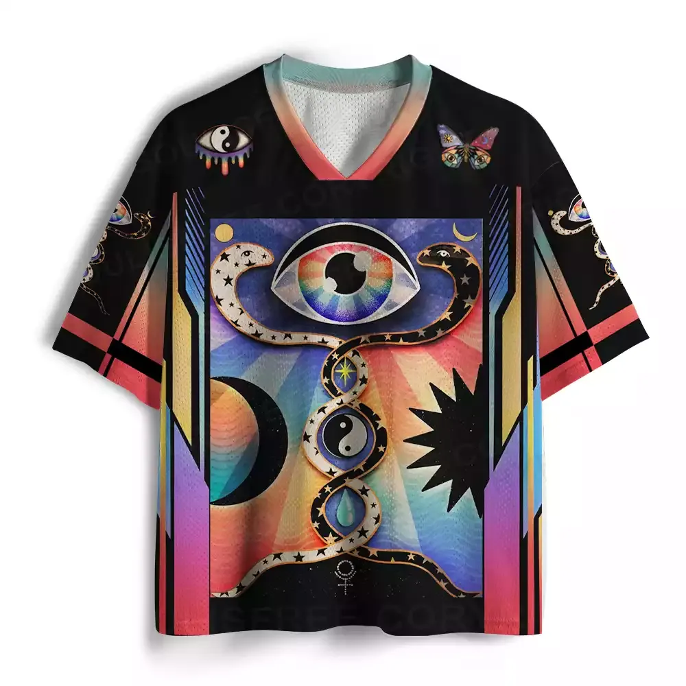 Harmony Occult Serpent Mesh Jersey