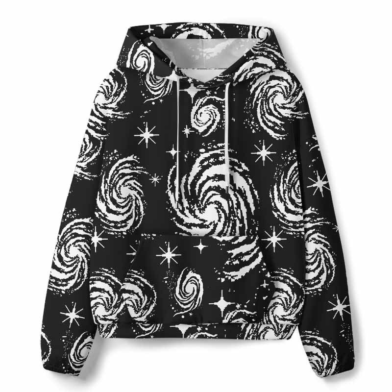 Soulisfree Galactic Swirl: A Cosmic Journey All-Over Print Hoodie