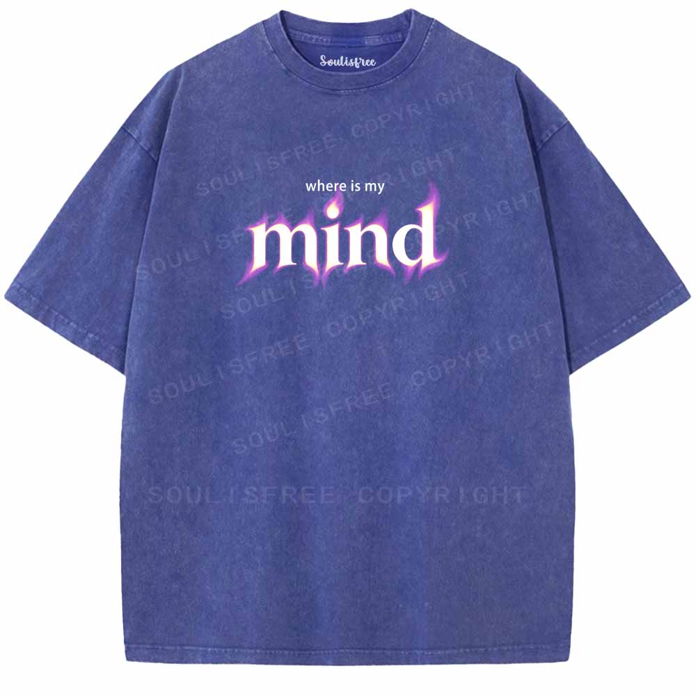 Soulisfree Where Is My Mind Washed Tee