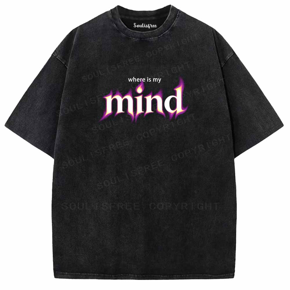 Soulisfree Where Is My Mind Washed Tee