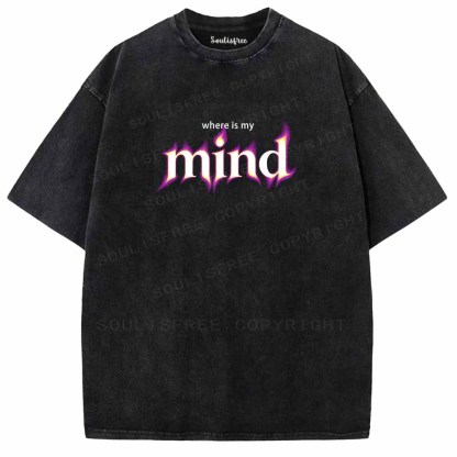 Soulisfree Where Is My Mind Washed Tee