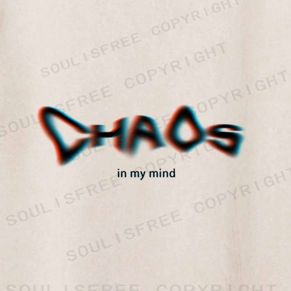 Soulisfree Chaos In My Mind Washed Tee