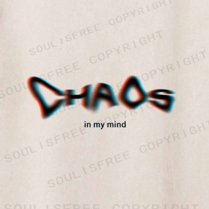 Soulisfree Chaos In My Mind Washed Tee