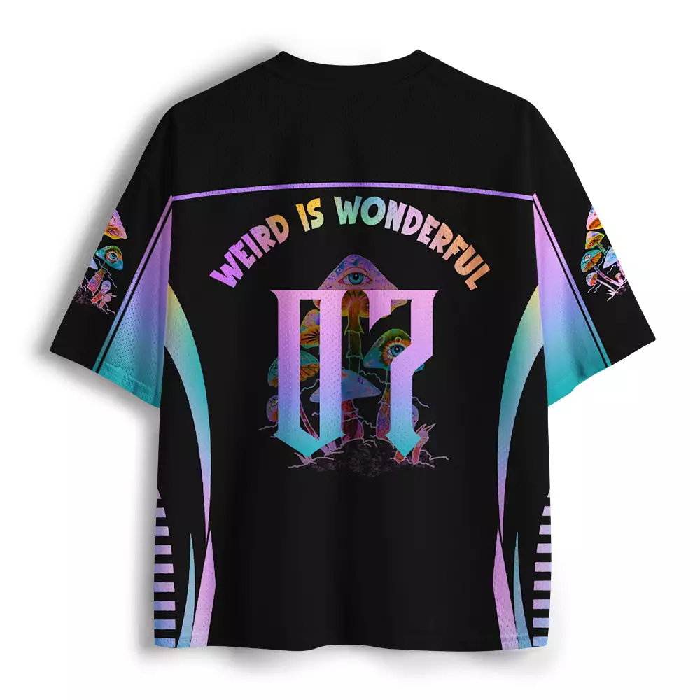 Soulisfree WEIRD IS WONDERFUL Mesh Jersey