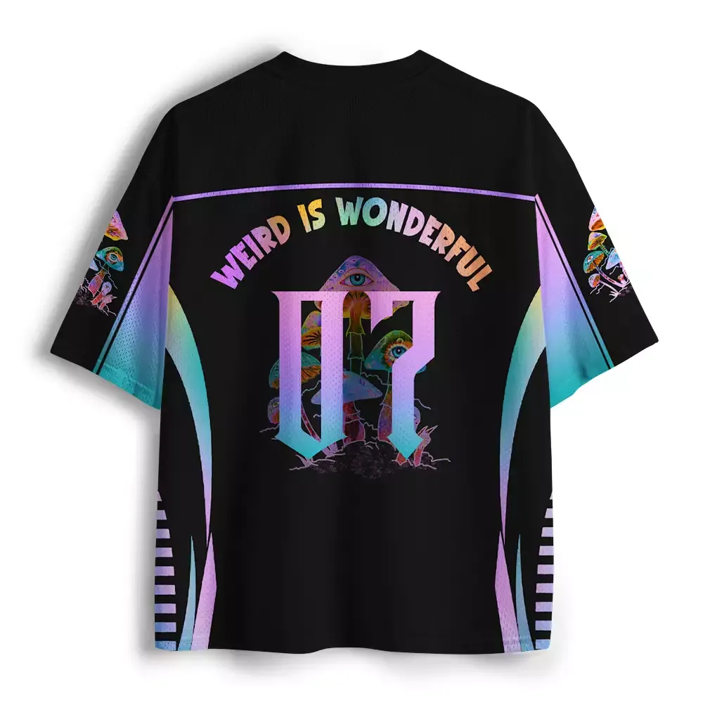 Soulisfree WEIRD IS WONDERFUL Mesh Jersey