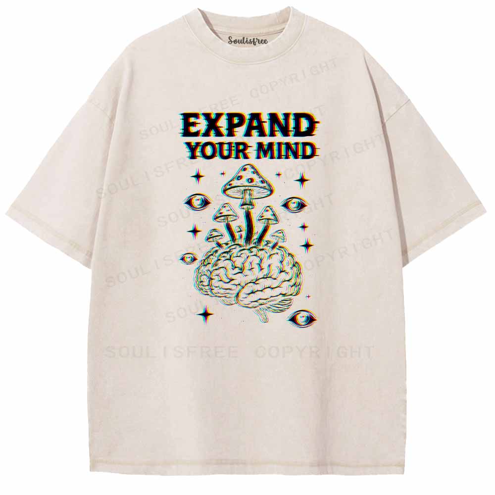 Soulisfree EXPAND YOUR MIND Washed Tee