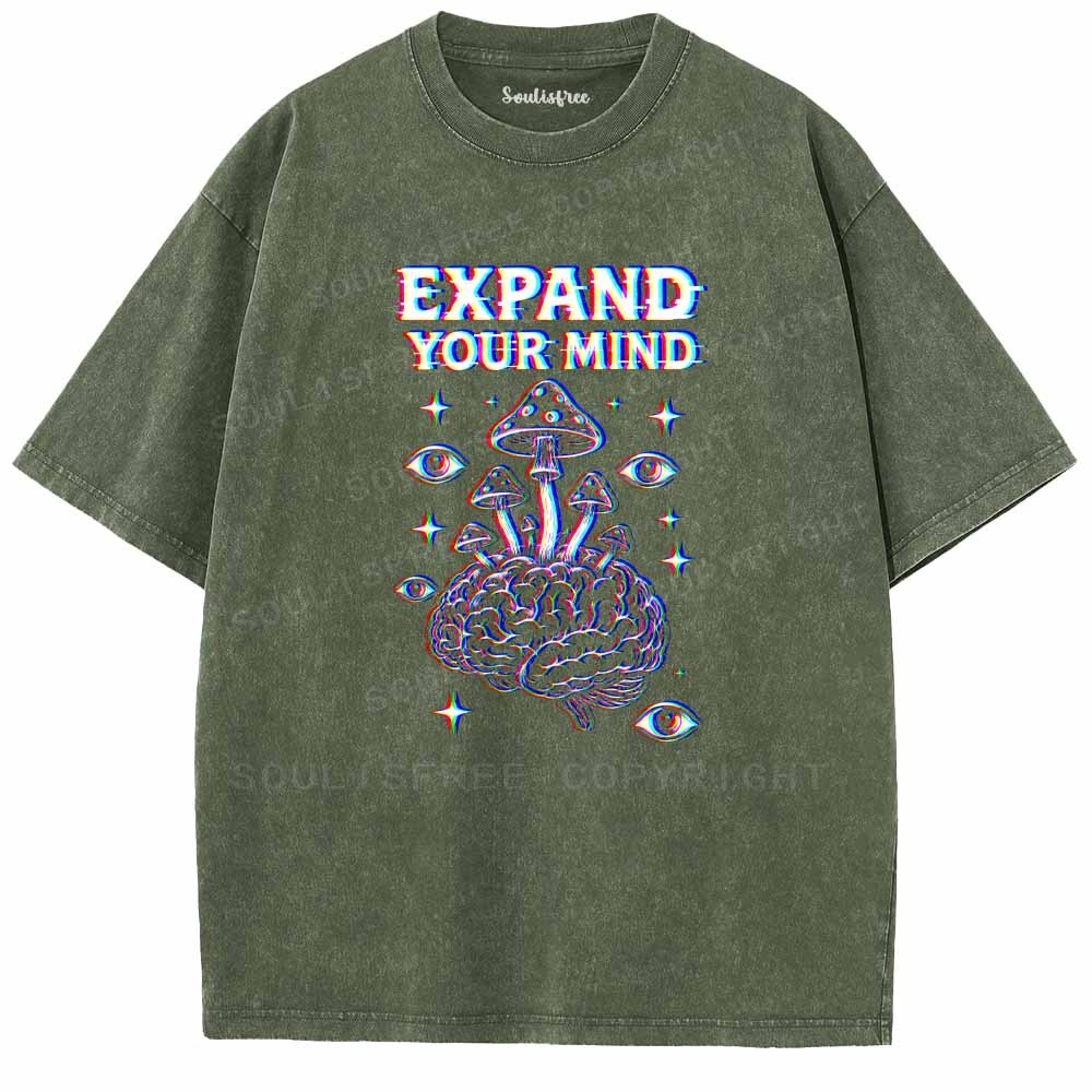 Soulisfree EXPAND YOUR MIND Washed Tee