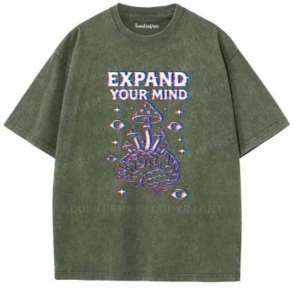 Soulisfree EXPAND YOUR MIND Washed Tee