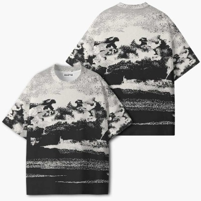Soulisfree The Shape Of Silence ECO‑PERF Graphic Tee