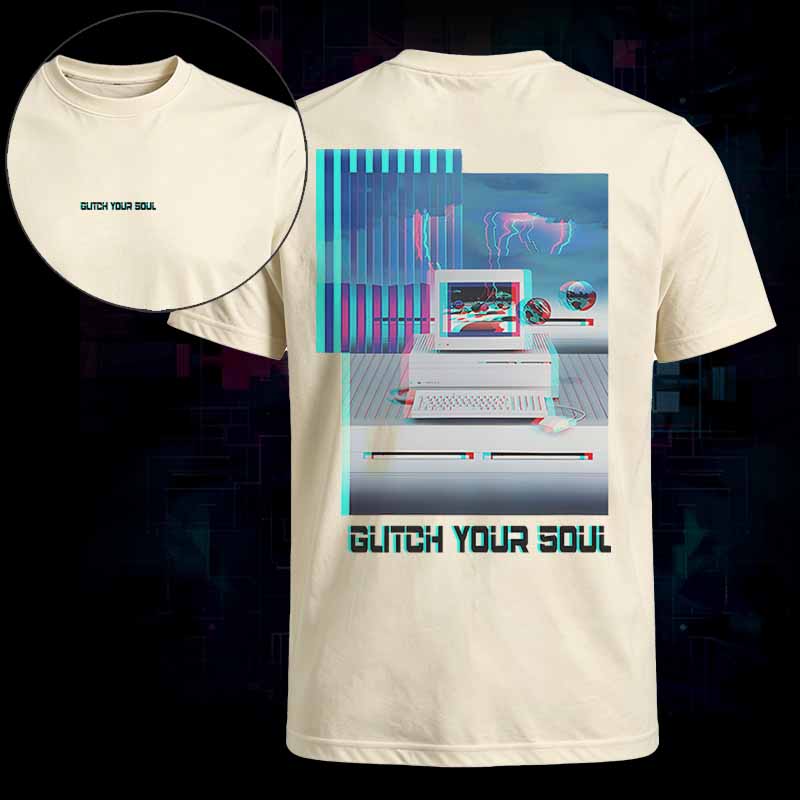 Soulisfree   GLITCH YOUR SOUL Classic Tee