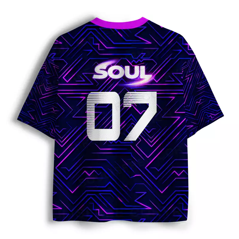 Soulisfree SOUL — Modern Spirit Signal Mesh Jersey