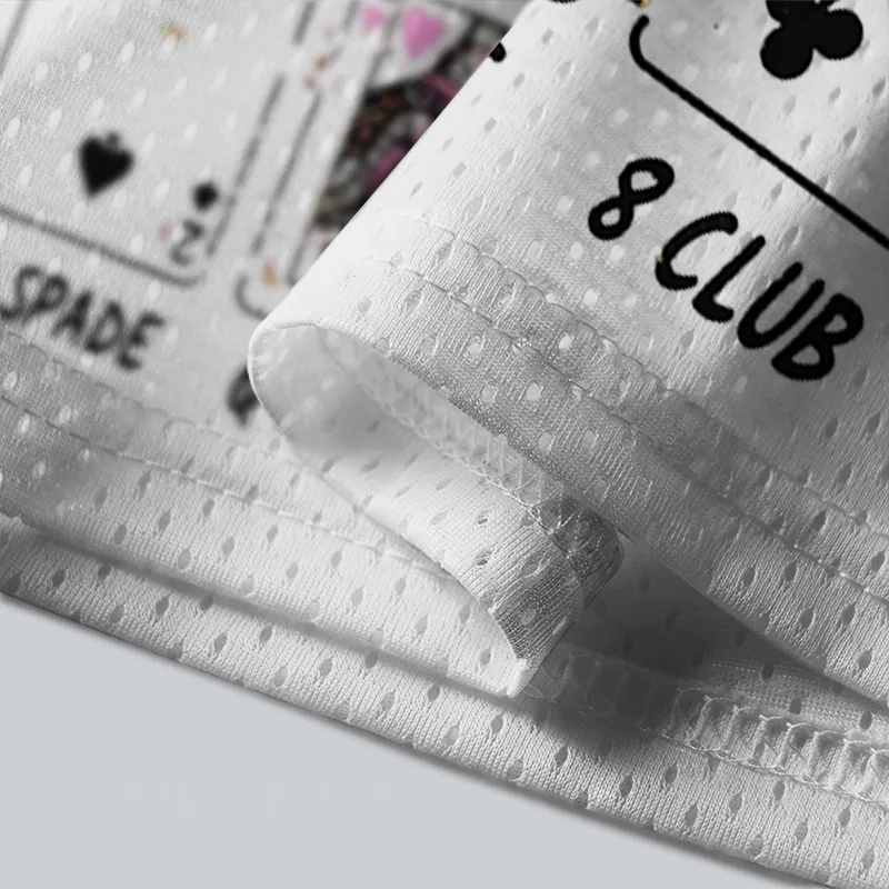 Soulisfree YOU CAN'T CHANGE THE CARDS.. Mesh Jersey