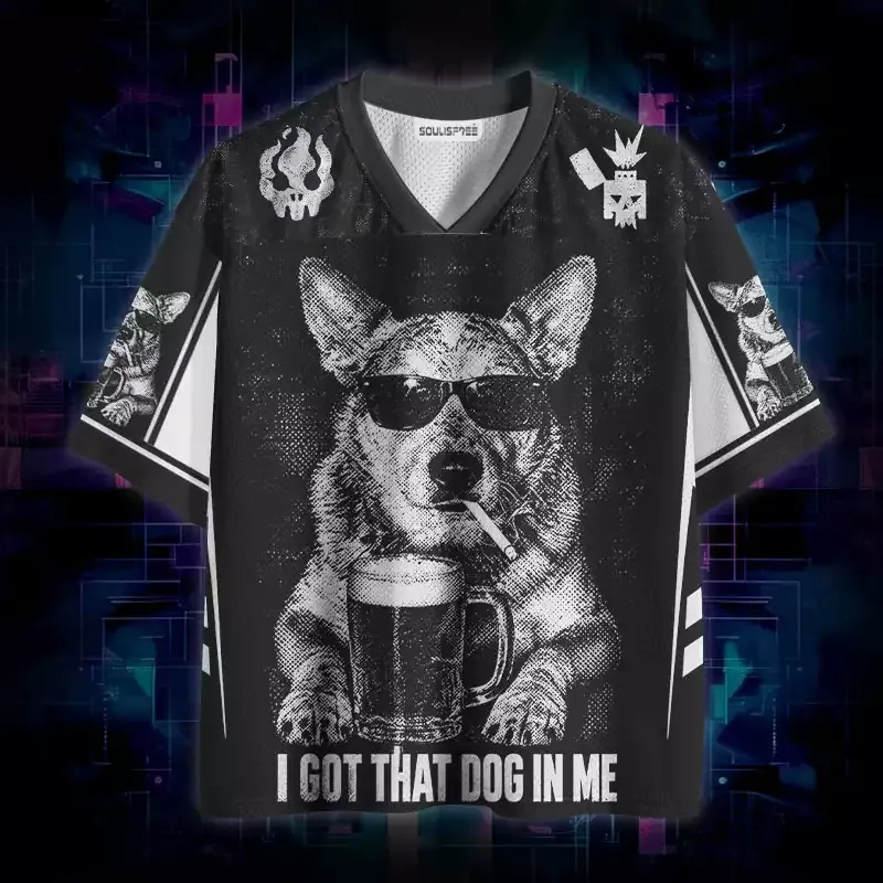 Soulisfree I Got That Dog In Me Mesh Jersey