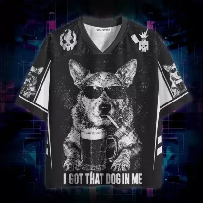 Soulisfree I Got That Dog In Me Mesh Jersey
