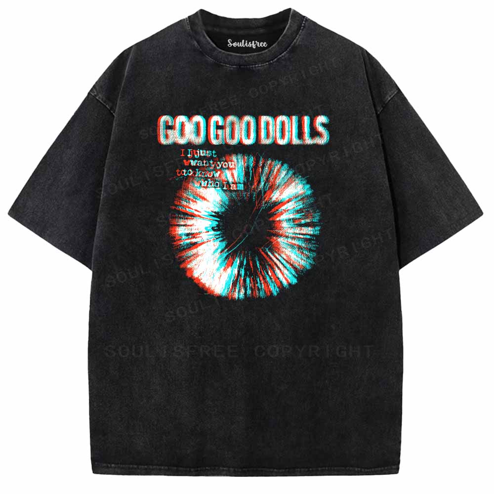 Soulisfree  GOO GOO DOLLS Washed Tee