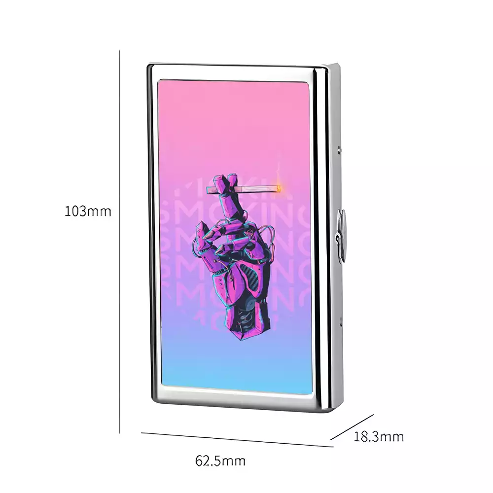 Soulisfree DO IT YOUR WAY Metal Pocket Case